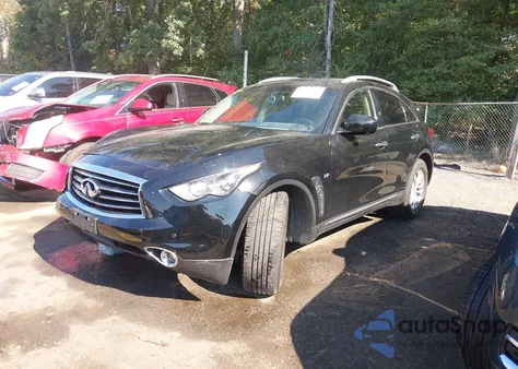 2014 Infiniti Qx70 z USA, uszkodzony, nr VIN JN8CS1MW8EM411985